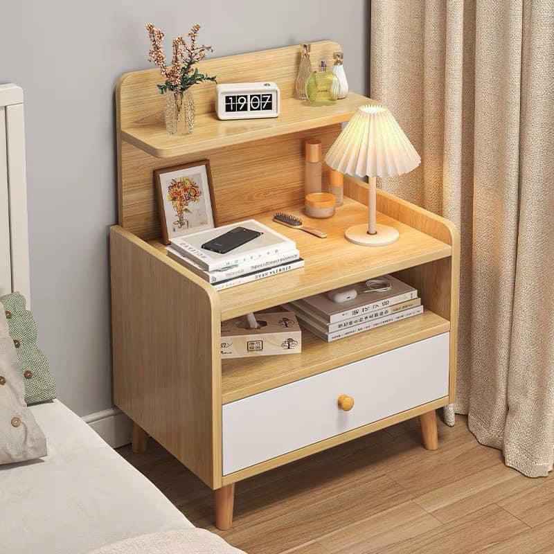 ảnh đại diện kệ đầu giường đa năng cho phòng ngủ nhỏ